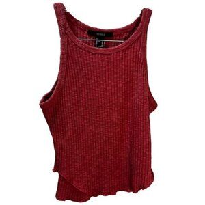 New FOREVER 21 Ribbed Racerback Tank Top Medium‎